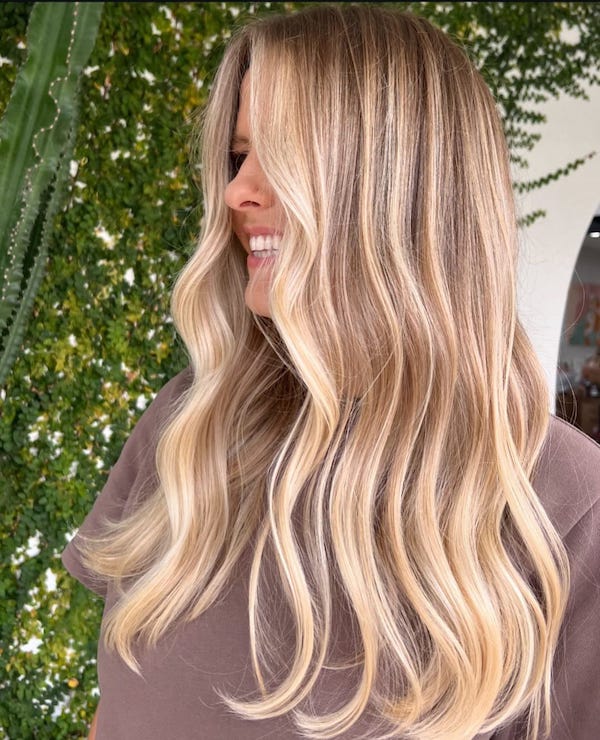 Partial balayage
